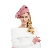 Elegant Fascinator Fedora Hat - FashionByTeresa